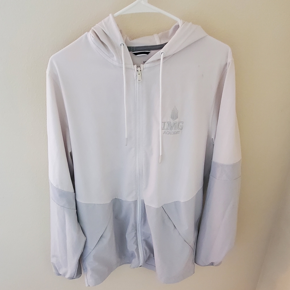 Under Armour Warm-up Jacket with hood. Size medium